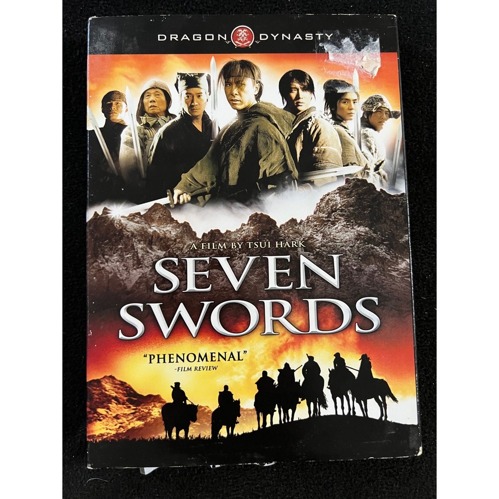 Seven‎ Swords DVD Dragon Dynasty Tsui Hark Donnie Yen Martial Arts Action Film